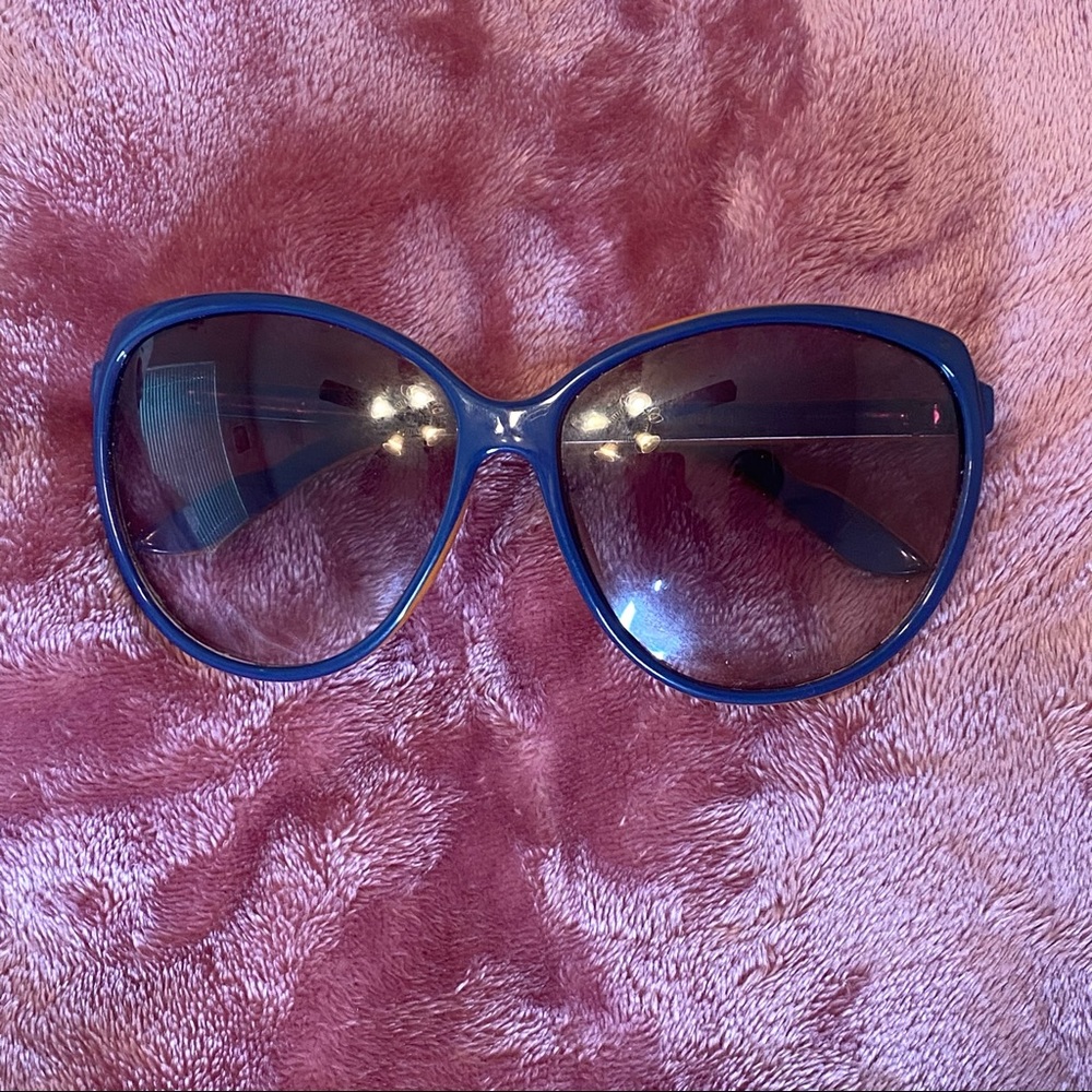 Blue & Orange Sunglasses.